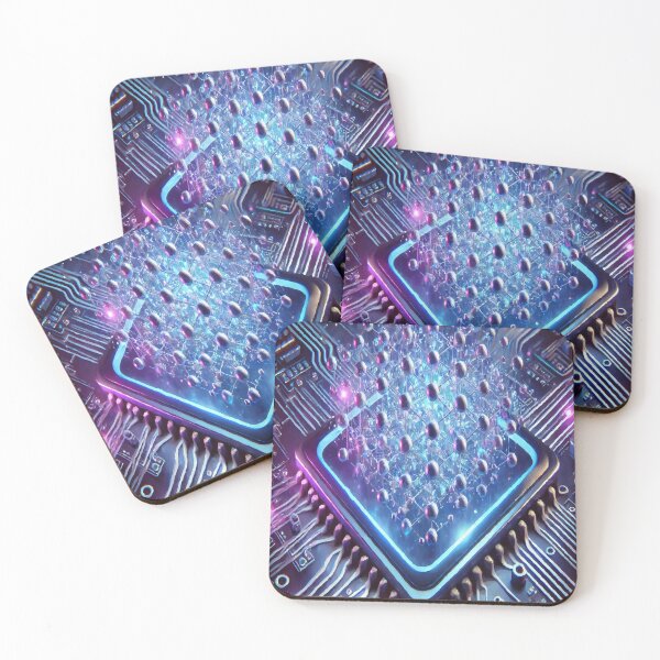 Item preview, Quantum Core: The Future of Intelligence designed and sold by AbstractAnom.