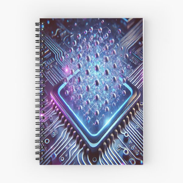 Item preview, Quantum Core: The Future of Intelligence designed and sold by AbstractAnom.