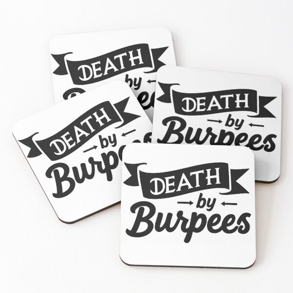 Item preview, I Hate Burpees, Death by Burpees designed and sold by aimene dahache.