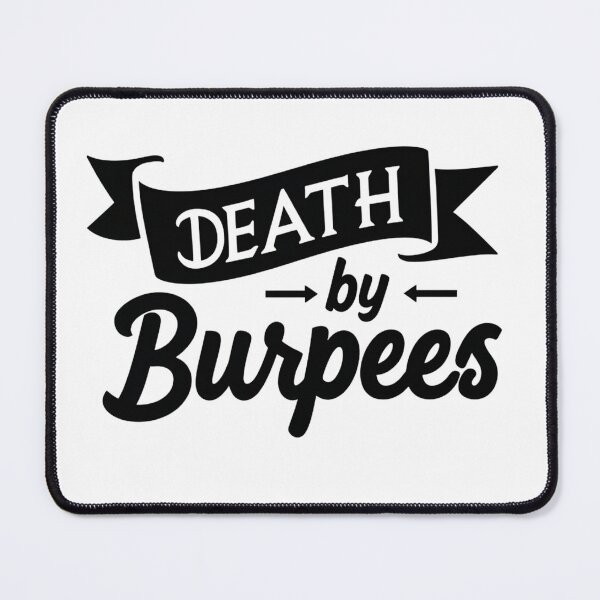 Item preview, I Hate Burpees, Death by Burpees designed and sold by aimene dahache.