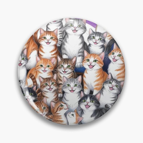 Item preview, Muchos gatos bajo un arcoiris designed and sold by AlinaSCorner.