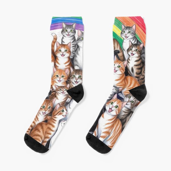 Item preview, Many Cats under a Rainbow designed and sold by AlinaSCorner.