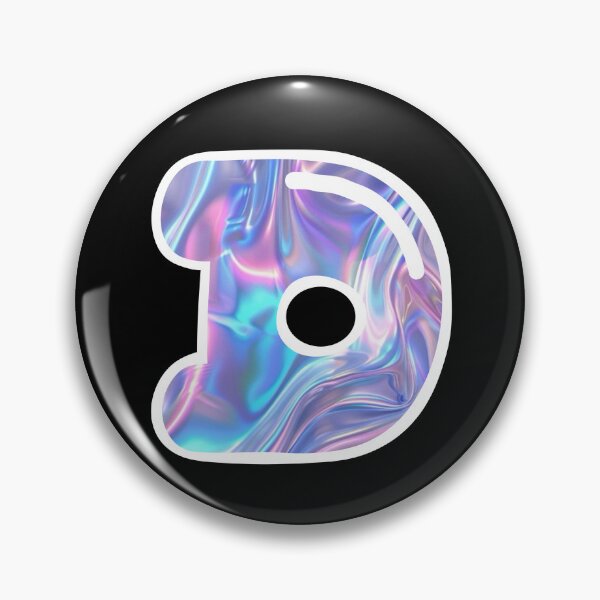 Item preview, Letter D Initial Sticker designed and sold by polpetta..