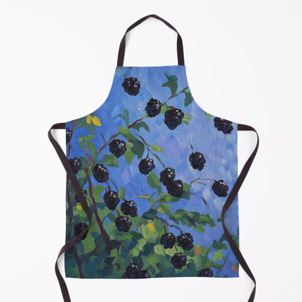 Item preview, Blackberry fruit | Post-impressionist painting style designed and sold by ComicsFactory.