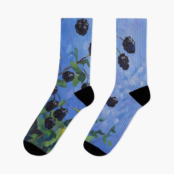 Item preview, Blackberry fruit | Post-impressionist painting style designed and sold by ComicsFactory.