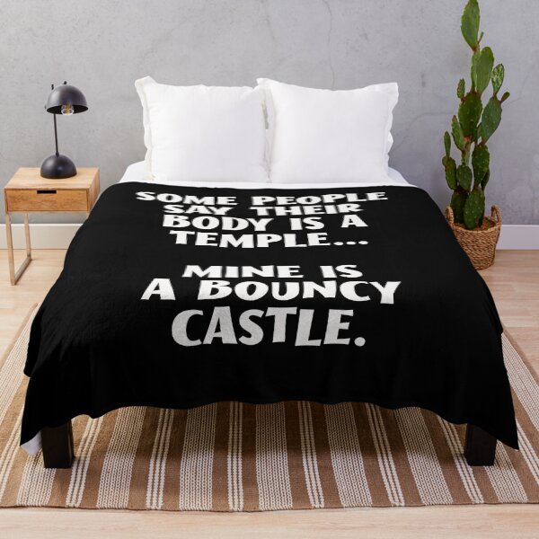 Item preview, Some People Say Their Body Is a Temple Mine Is a Bouncy Castle designed and sold by PNGShop.