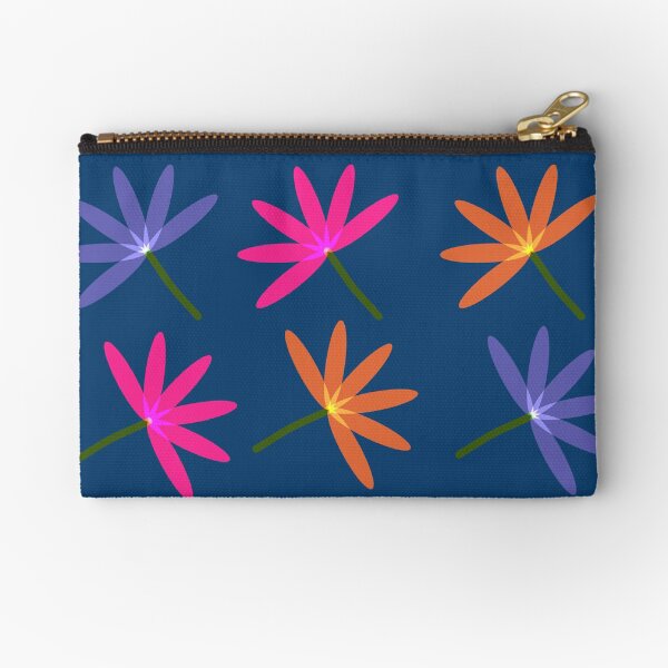 Item preview, Lotus 2 flower multi-coloured grid pattern designed and sold by HinksonCox.