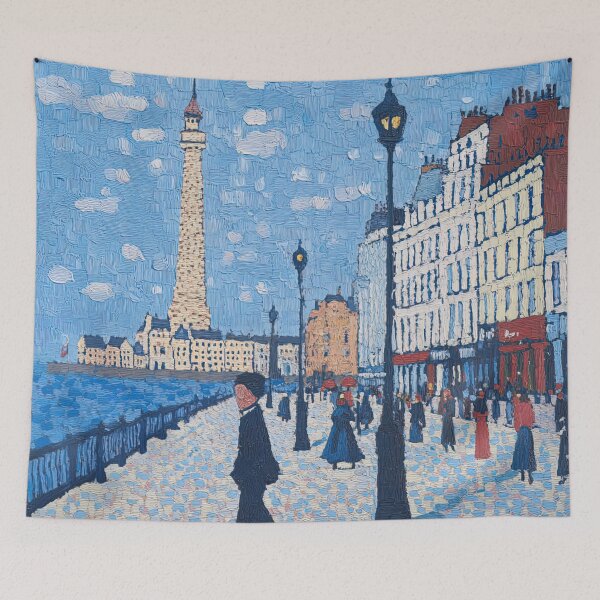 Item preview, Blackpool | Post-impressionist painting style designed and sold by ComicsFactory.