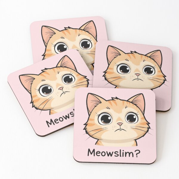 Item preview, Meowslim Cat designed and sold by UrbanGraphixs.