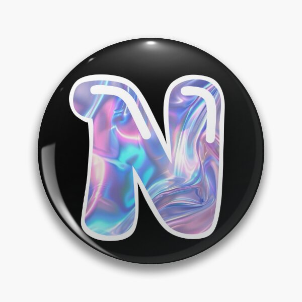 Item preview, Letter N Initial Sticker designed and sold by polpetta..