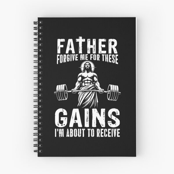 Artikelvorschau, Vater, vergib mir diese Gewinne - Jesus Gym entworfen und verkauft von chantastical.