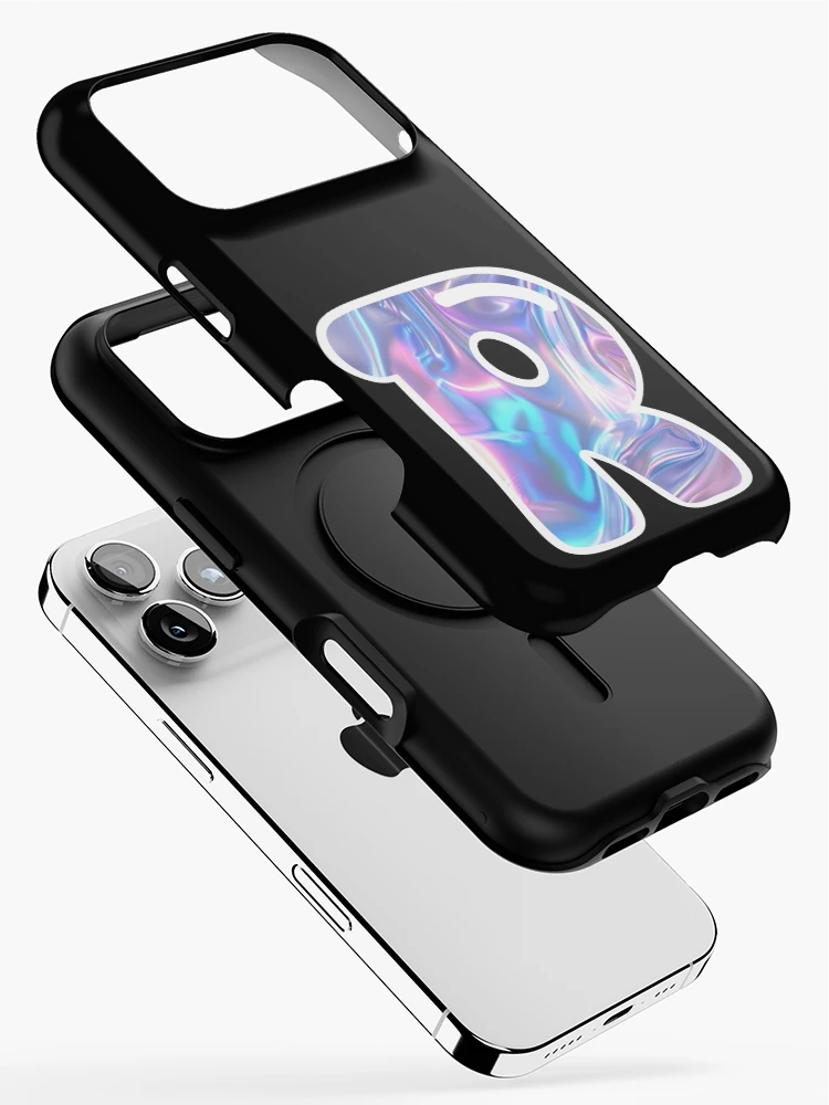Thumbnail 2 of 4, iPhone Case, Letter R Initial Sticker designed and sold by polpetta..