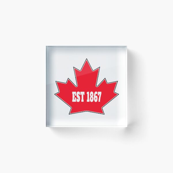Item preview, Established 1867 – Classic Canadian Maple Leaf Design designed and sold by BuyCanadian.