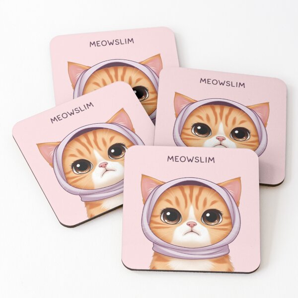 Item preview, Meowslim Cat designed and sold by UrbanGraphixs.