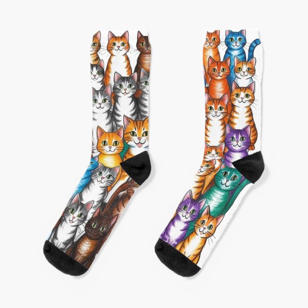 Item preview, Many Rainbow Cats designed and sold by AlinaSCorner.