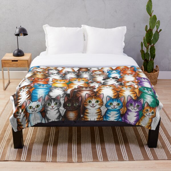 Item preview, Muchos gatos arcoiris designed and sold by AlinaSCorner.