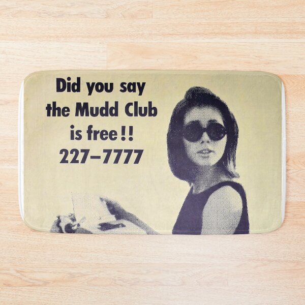 Item preview, Mudd Club NYC Poster designed and sold by Waters of Eden.
