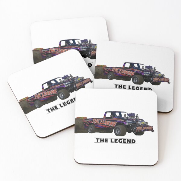 Item preview, ASTTQ Tractor Pulling - 4x4 Truck The Legend designed and sold by blindphotog.