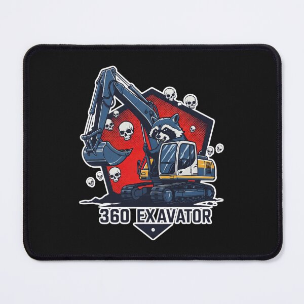 Item preview, Raccoon Operator 360 Excavator 2 designed and sold by RedWolfDisigne.