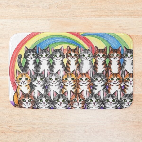 Item preview, Many Cats under a Rainbow 2 designed and sold by AlinaSCorner.