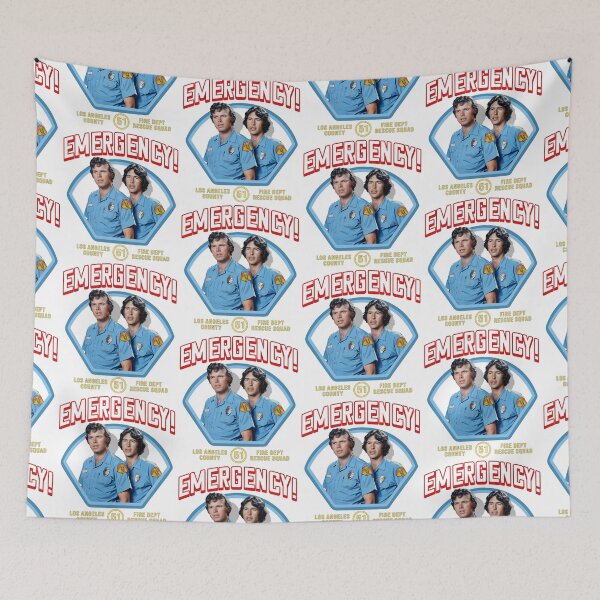Item preview, Emergency! LA County 51 Fire Rescue Paramedics Mantooth and Tighe designed and sold by acquiesce13.