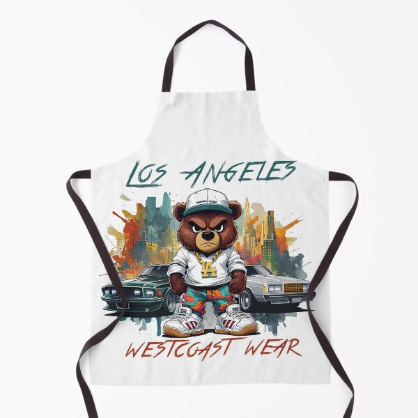 Item preview, Los Angeles Wear, Westcoast Wear, Hip Hop Wear, California Bear, Urban Streetwear designed and sold by El Alkimizta Art Store.