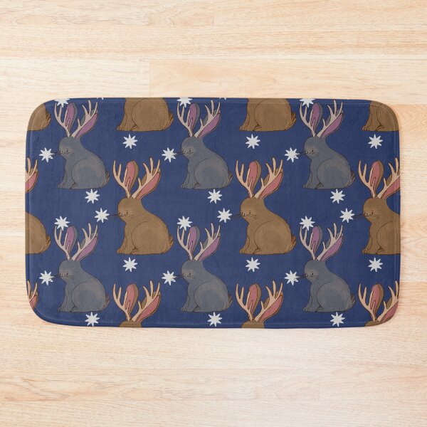Item preview, Jackalope cosmic pattern Mythical Woodland Creature designed and sold by Jemma Jamie Skidmore.