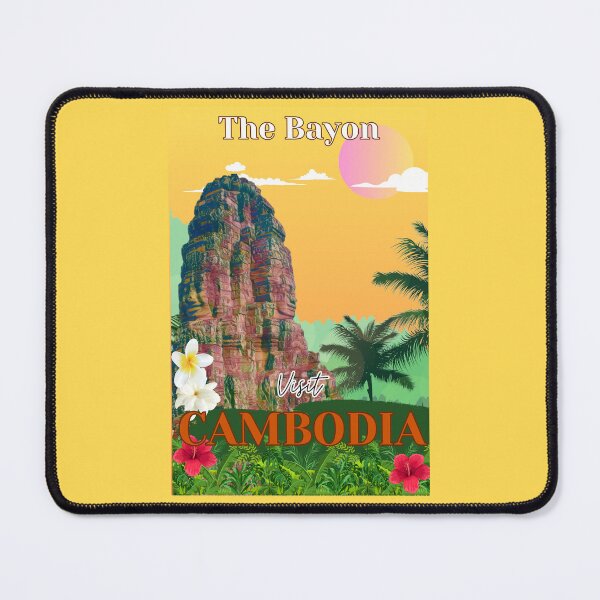 Item preview, Bayon temple rising above the Jungle designed and sold by Linklandiya.