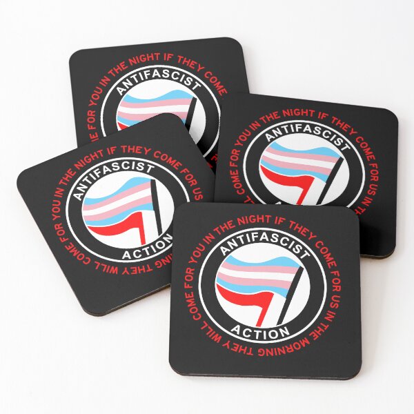 Item preview, Antifascist action (trans) designed and sold by remerasnerdas.