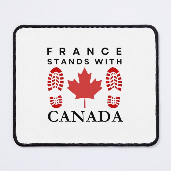 Item preview, FRANCE STANDS with CANADA designed and sold by fetch-it-studio.