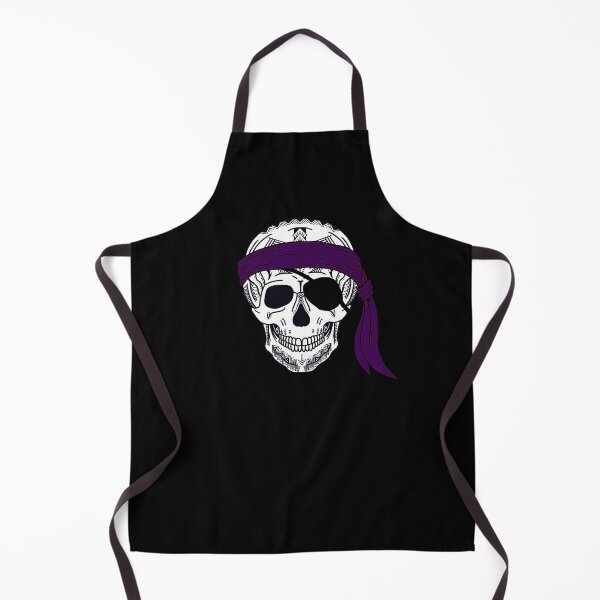Item preview, Tribal Pirate Skull Dark Purple Bandana  designed and sold by Steeb757.