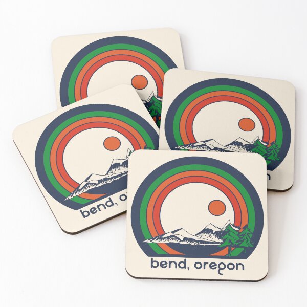 Item preview, Bend Oregon Retro 70s/80s Style Travel Souvenir designed and sold by acquiesce13.