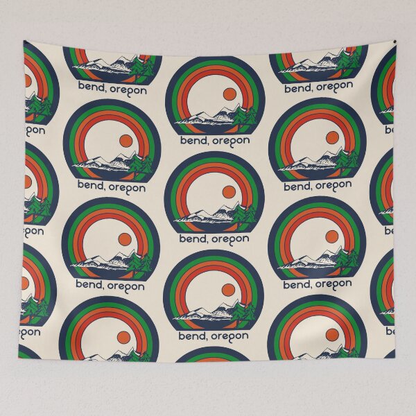 Item preview, Bend Oregon Retro 70s/80s Style Travel Souvenir designed and sold by acquiesce13.