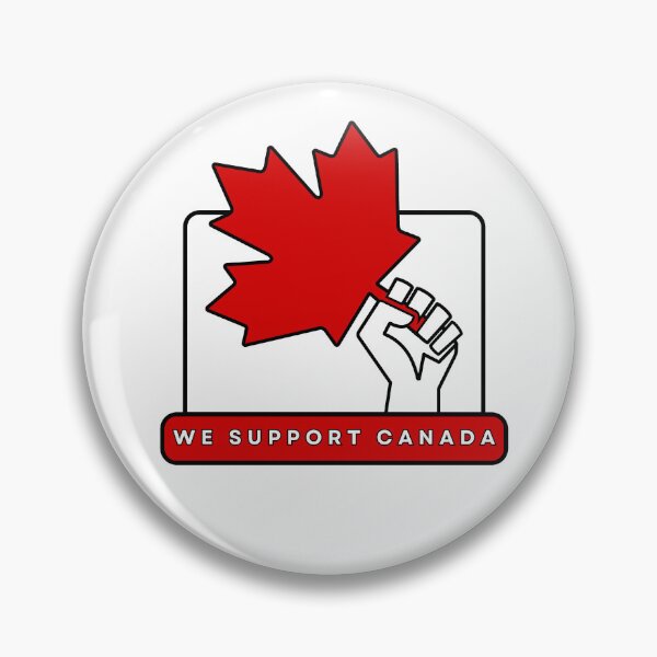 Item preview, WE SUPPORT CANADA designed and sold by fetch-it-studio.