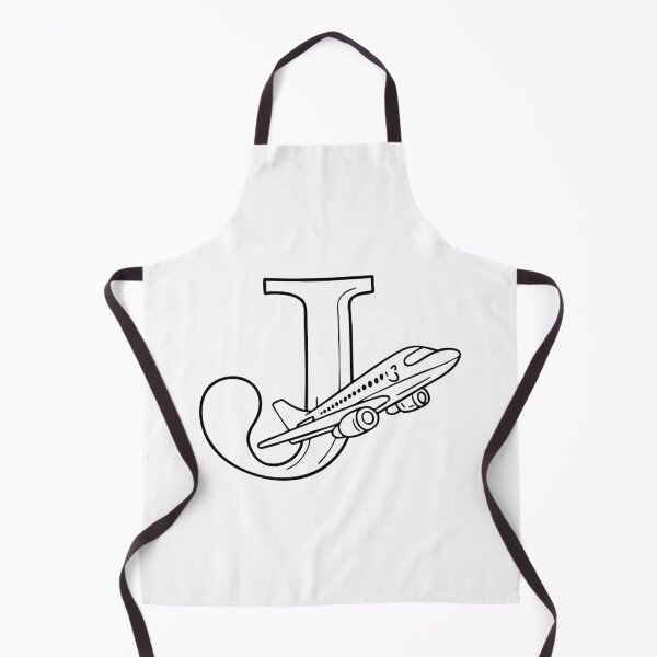Item preview, An illustration of Jumbo jet with letter J beside it designed and sold by rasagamastore.