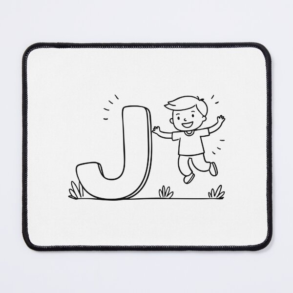 Item preview, An illustration of Jump with letter J beside it designed and sold by rasagamastore.