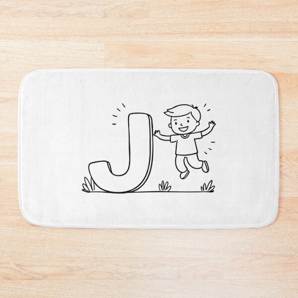 Item preview, An illustration of Jump with letter J beside it designed and sold by rasagamastore.