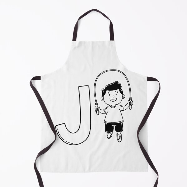 Item preview, An illustration of Jump rope with letter J beside it designed and sold by rasagamastore.
