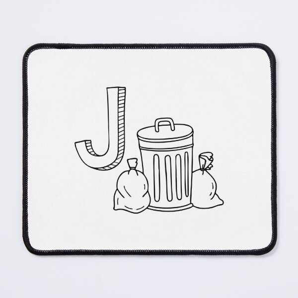 Item preview, An illustration of Junk with letter J beside it designed and sold by rasagamastore.