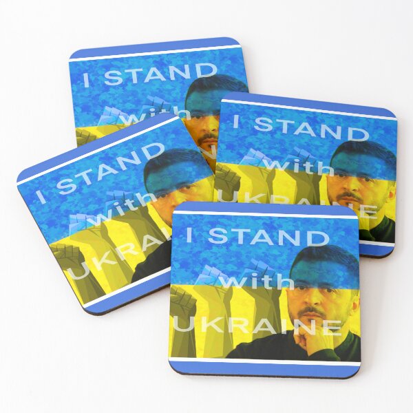 Item preview, I stand with Ukraine designed and sold by Jellomari Doodles.