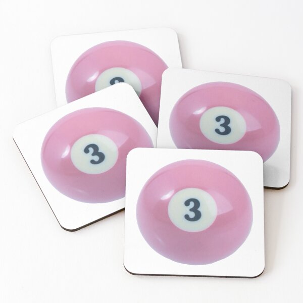 Item preview, pink pool ball designed and sold by Juana S.