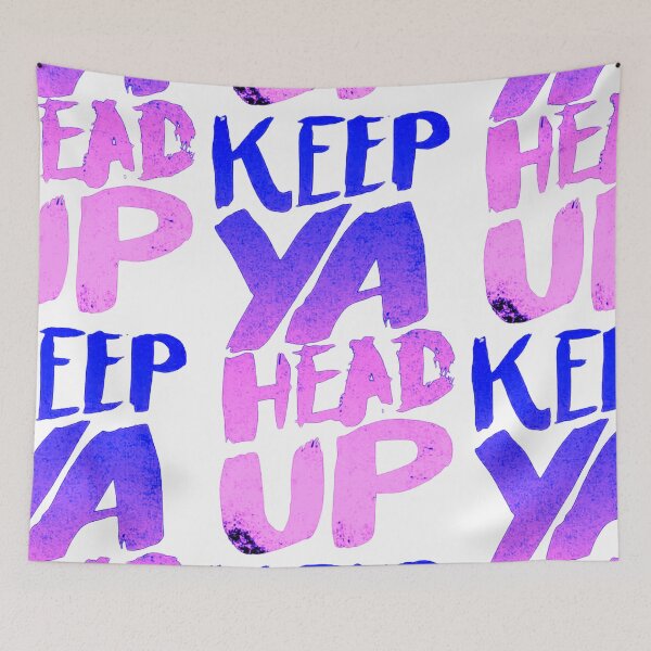 Item preview, Keep Ya Head Up designed and sold by UZRWRLD .