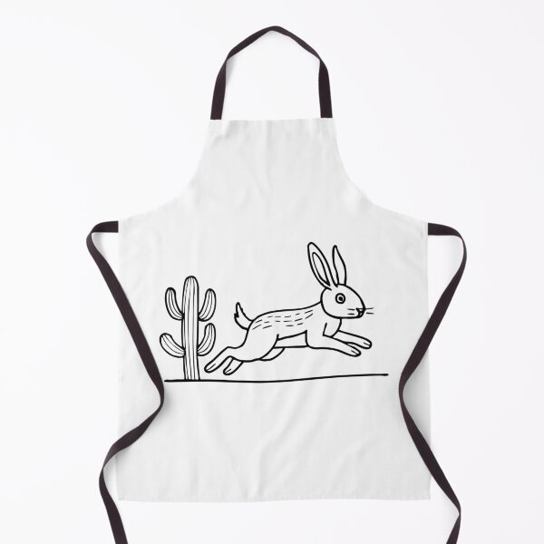 Item preview, Jackrabbit sprinting across an open desert designed and sold by rasagamastore.