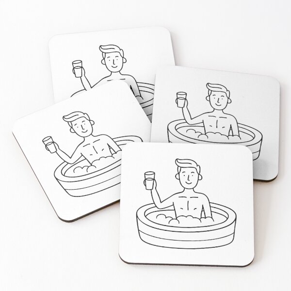 Item preview, Bubbling jacuzzi with steam rising designed and sold by rasagamastore.