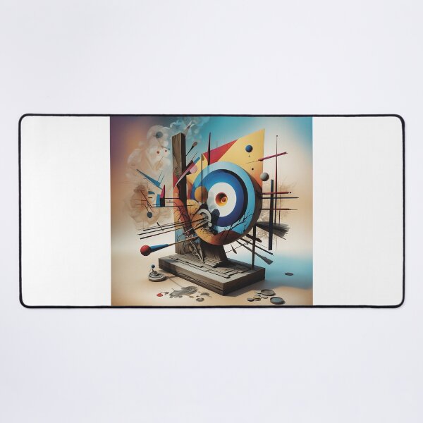 Vista previa del artículo con la obra «Abstracto», diseñado y vendido por CreativeGorillas.