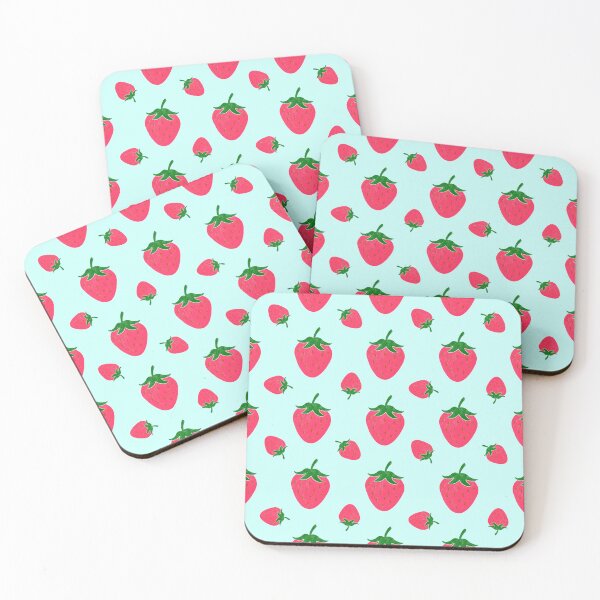 Item preview, Strawberry Bloom (Blue) designed and sold by Eviesrainbow.