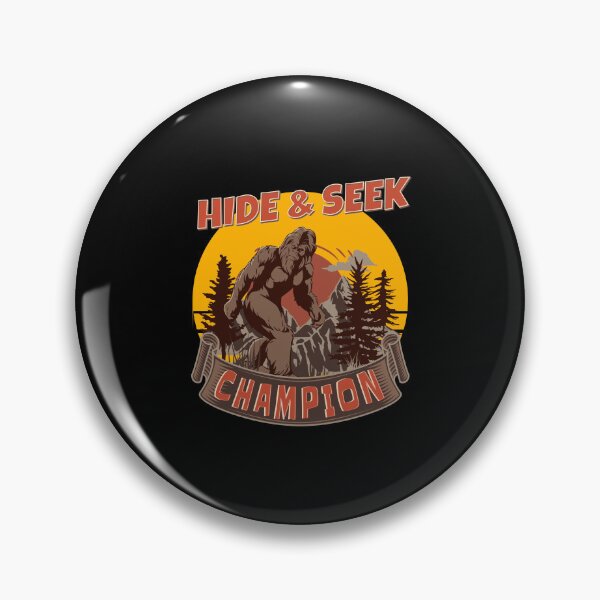 Artikelvorschau, Versteckspiel-Champion Lustiger Bigfoot entworfen und verkauft von CJC Designs.