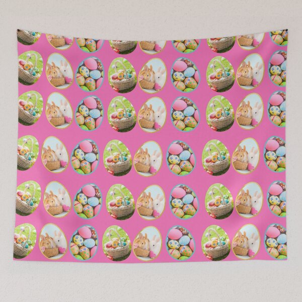 Item preview, Easter Eggs - Cute Pink Easter designed and sold by Vero De.