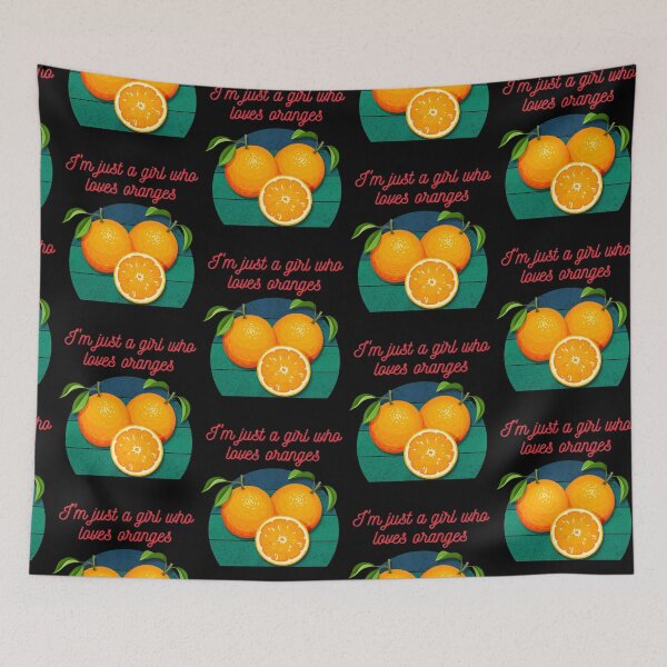 Item preview, Just a girl who loves oranges designed and sold by Agu210.