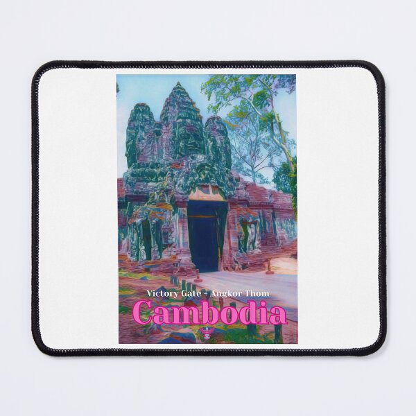 Item preview, Victory Gate Angkor Thom Cambodia designed and sold by Linklandiya.